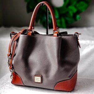 Dooney & Bourke Small Brenna Pebble Grain Elephant